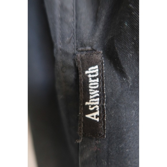 Ashworth Weather Systems Golf Jacket Pullover Black Water Wind Resistant - Picture 4 of 8